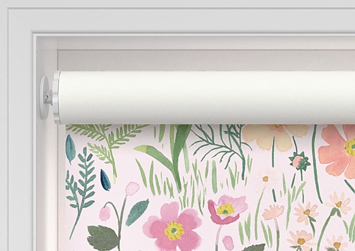 Wee Blue Bell Secret Garden, Rose - Twist&Fit Roller Blind - Image 9